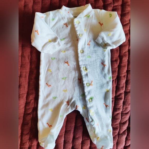 Bundle of 3 Snap Footies, Little Me, Old Navy & Carter's - Picture 2 of 6